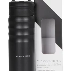 Buy 💯 The Good Brand Medium Insulated Drink Bottle 532ml In Black 👍