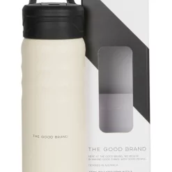Coupon 👏 The Good Brand Medium Insulated Drink Bottle 532ml In Natural 🛒