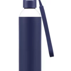 Flash Sale 👏 Bodum Melior Glass Water Bottle 500ml In Midnight 👍