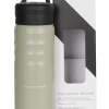 Cheapest 😀 The Good Brand Medium Insulated Drink Bottle 532ml In Sage ❤️