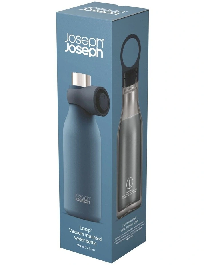 Outlet ๐งจ Joseph Joseph Loop Water Bottle 500ml (17oz) Blue ๐ 4 Outlet ๐งจ Joseph Joseph Loop Water Bottle 500ml (17oz) Blue ๐ - Image 2