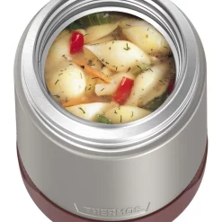 Buy 🔥 Thermos Guardian Vacuum Insulated Food Jar 530ml In Rosewood Red 🎁 -Maxwell & Williams Shop unnamed file 1218