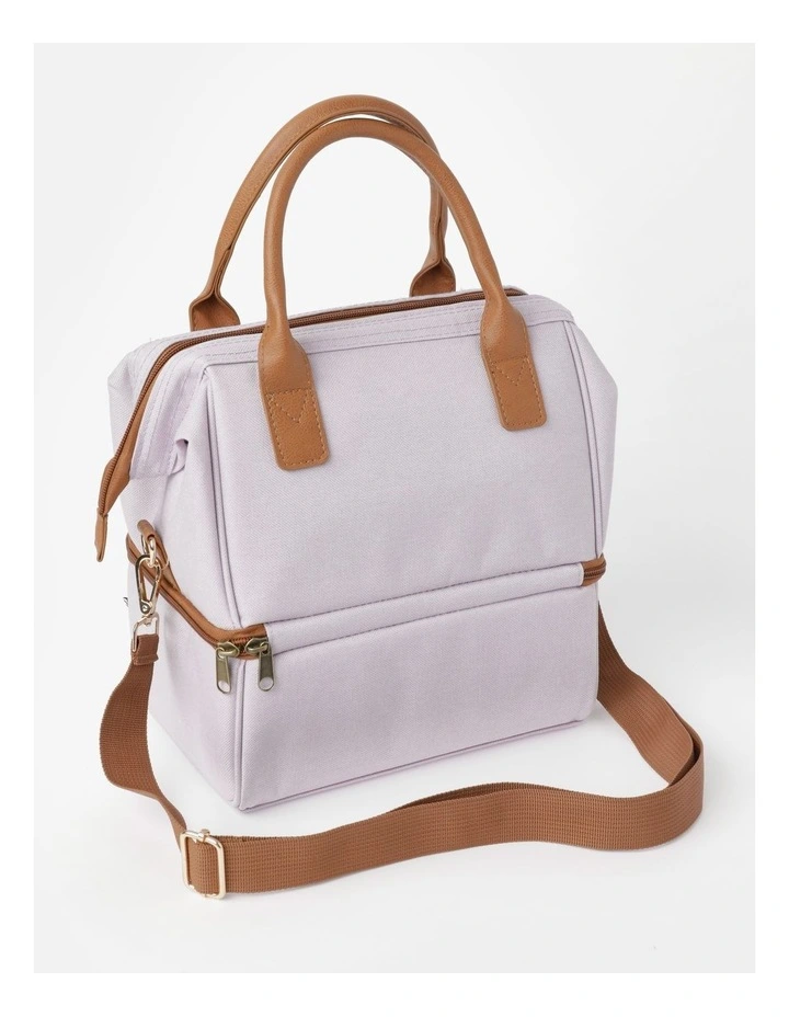 Best Sale β Vue Double Layer Lunch Bag In Purple Heather π 4 Best Sale β Vue Double Layer Lunch Bag In Purple Heather π - Image 2