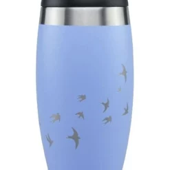 Cheap 🧨 Ohelo Blue Tumbler With Etched Swallows ✔️