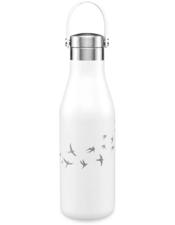 Flash Sale π€© Ohelo White Bottle With Etched Swallows π 3 Flash Sale π€© Ohelo White Bottle With Etched Swallows π
