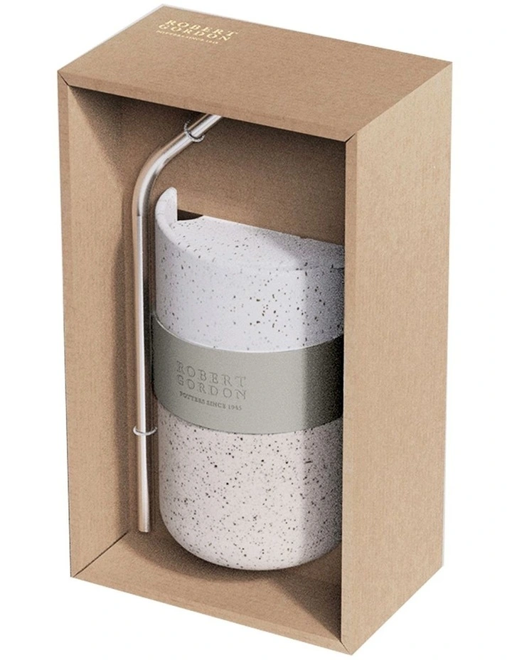 Coupon 🎁 Robert Gordon Mindful Drink Bottle With Straw 455ml In Grey/Cream ❤️ 4 Coupon 🎁 Robert Gordon Mindful Drink Bottle With Straw 455ml In Grey/Cream ❤️ - Image 2