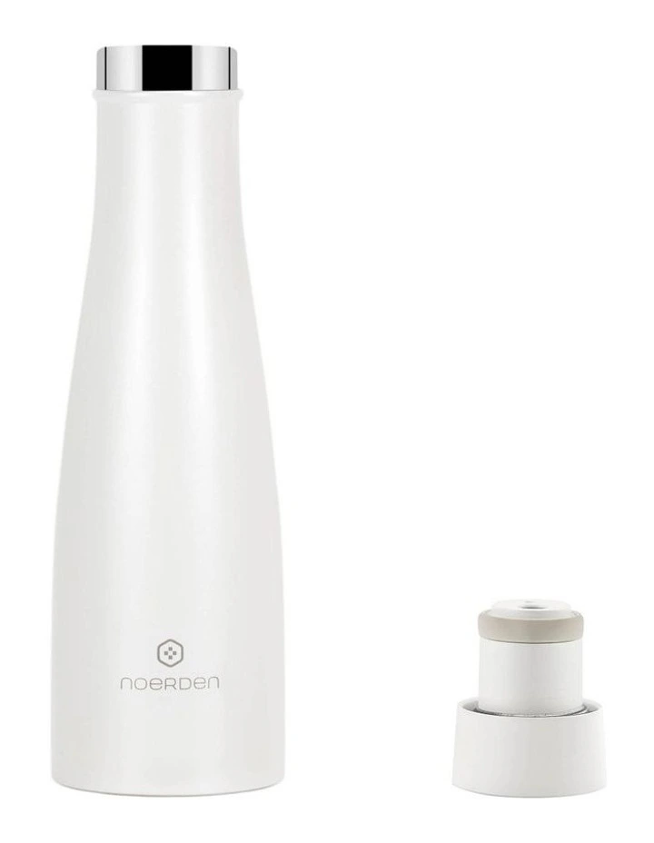 Budget 😀 Noerden LIZ 480ml Smart UV Thermal Bottle White ❤️ 4 Budget 😀 Noerden LIZ 480ml Smart UV Thermal Bottle White ❤️ - Image 2