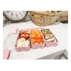 Best Pirce 💯 Boutique Baby Designs Bento Lunch Box 3 Tiered Pink 🤩 -Maxwell & Williams Shop unnamed file 151