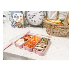 Best Pirce 💯 Boutique Baby Designs Bento Lunch Box 3 Tiered Pink 🤩 -Maxwell & Williams Shop unnamed file 152