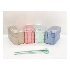 Promo 👍 Boutique Baby Designs Family Pack Of 4 Bento Lunch Boxes Multicolour 🥰 -Maxwell & Williams Shop unnamed file 158