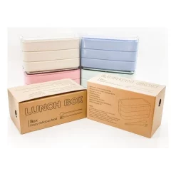 Budget 💯 Boutique Baby Designs Twin Pack Bento Box 3 Tiered Lunch Box Pink ⌛ -Maxwell & Williams Shop unnamed file 242