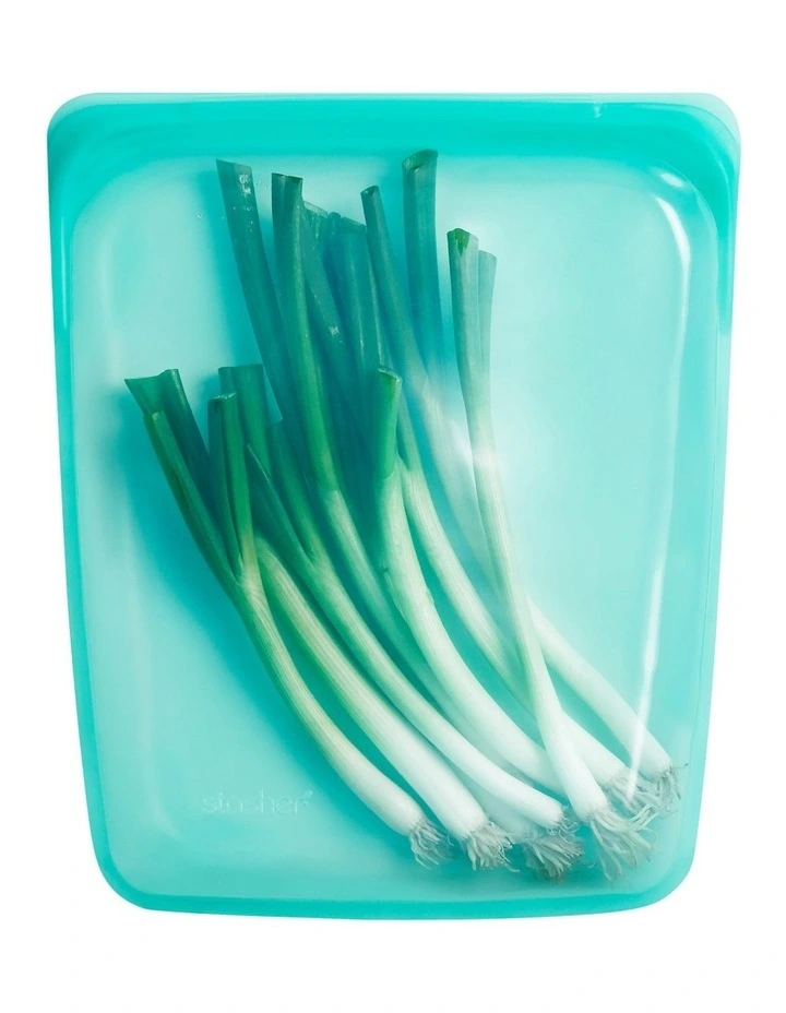 Flash Sale π― Stasher 1.92L Half Gallon Container Aqua π 4 Flash Sale π― Stasher 1.92L Half Gallon Container Aqua π - Image 2