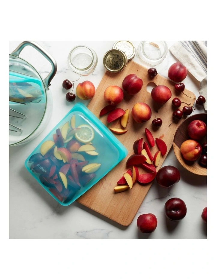 Flash Sale π― Stasher 1.92L Half Gallon Container Aqua π 6 Flash Sale π― Stasher 1.92L Half Gallon Container Aqua π - Image 4