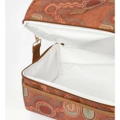 Cheapest ✨ Emma Stenhouse Dry Creek Double Layer Lunch Bag In Brown 🎉 -Maxwell & Williams Shop unnamed file 357