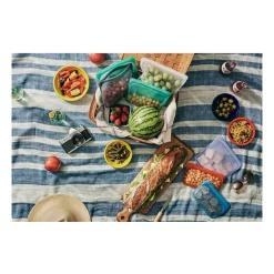 Brand new 💯 Stasher 450ml Sandwich Bag Aqua 🧨 -Maxwell & Williams Shop unnamed file 360