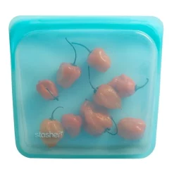 Brand new 💯 Stasher 450ml Sandwich Bag Aqua 🧨 -Maxwell & Williams Shop unnamed file 361