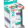 Promo 🔥 Decor Go Snack Tub Medium Round 2 Pack 150ml Assorted 🎁