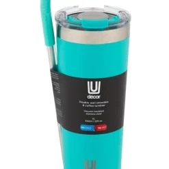 Promo ✨ Decor 650ml Extra Large Double Wall Smoothie & Coffee Tumbler 🎁