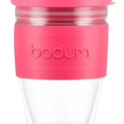 Cheap 🌟 Bodum JoyCup Travel Mug 250ml In Bubblegum 😀