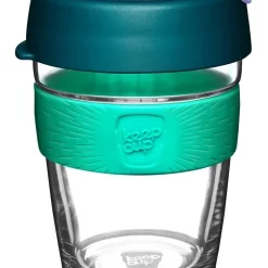 Flash Sale ❤️ KeepCup Brew, Reusable Glass Cup, Eventide, M 12oz / 340ml 👏