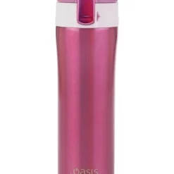 Buy β Oasis Stainless Steel Flip-Top 450ml Vacuum Flask Blush π