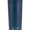 Brand new 🥰 Oasis Stainless Steel Double Wall Insulated Travel Mug 360ml In Navy 🛒