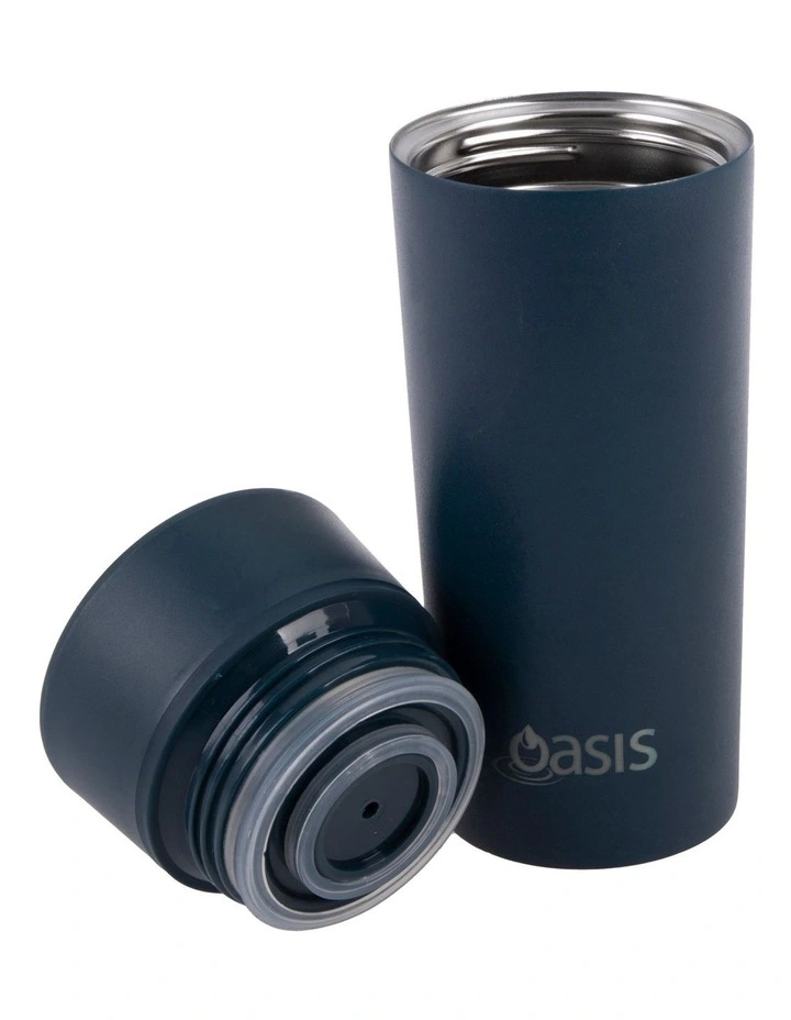 Brand new π₯° Oasis Stainless Steel Double Wall Insulated Travel Mug 360ml In Navy π 4 Brand new π₯° Oasis Stainless Steel Double Wall Insulated Travel Mug 360ml In Navy π - Image 2