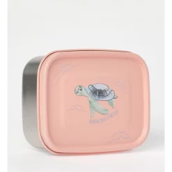 Outlet 🎁 Australian Marine Conservation Society Turtle Tide Kids Stainless Steel Bento Lunch Box 1.2L In Pink/Silver ✨ -Maxwell & Williams Shop unnamed file 61