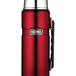 Best deal 👍 Thermos Stainless King Vacuum Insulated 1.2L Flask Red 🛒