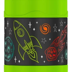 Promo ✨ Thermos FUNtainer 290ml Vacuum Insulated Food Jar Astronaut In Black 🌟