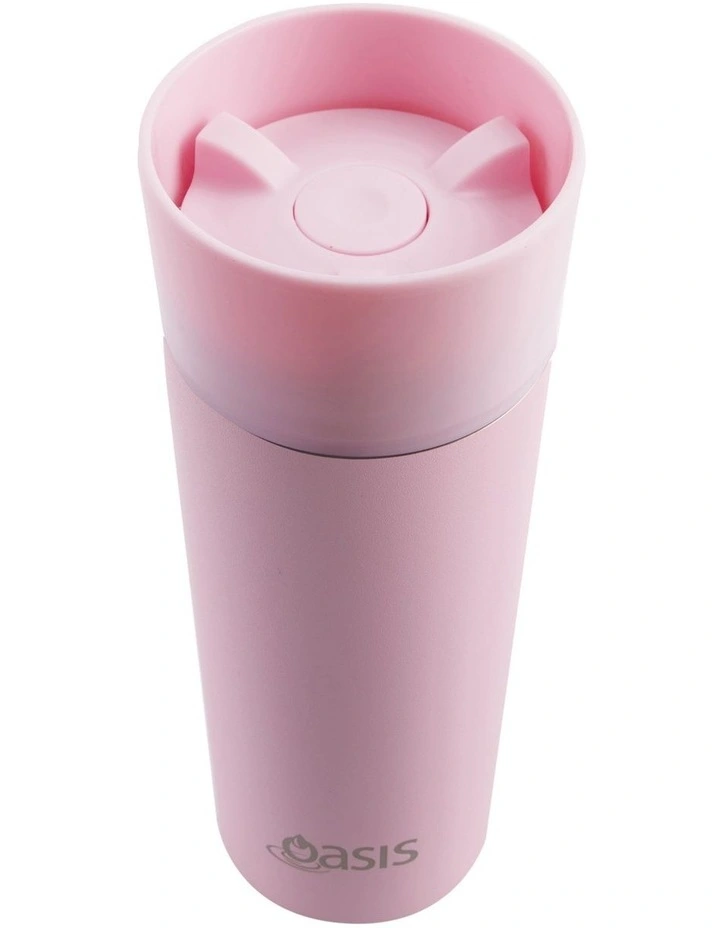 Discount π Oasis Stainless Steel Double Wall Insulated Travel Mug 360ml In Carnation π 4 Discount π Oasis Stainless Steel Double Wall Insulated Travel Mug 360ml In Carnation π - Image 2