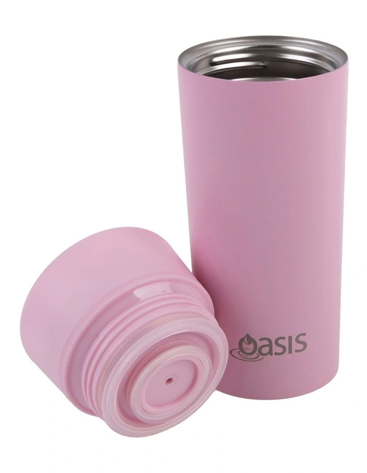 Discount π Oasis Stainless Steel Double Wall Insulated Travel Mug 360ml In Carnation π 6 Discount π Oasis Stainless Steel Double Wall Insulated Travel Mug 360ml In Carnation π - Image 4