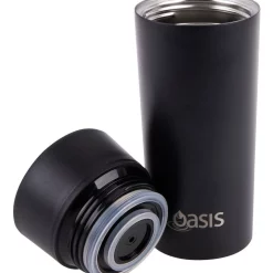 Discount 😀 Oasis Stainless Steel Double Wall Insulated Travel Mug 360ml In Black 😀 -Maxwell & Williams Shop unnamed file 647