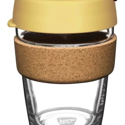 Best Sale 🤩 KeepCup Brew Cork, Reusable Glass Cup, Nightfall, M 12oz / 340ml 🧨