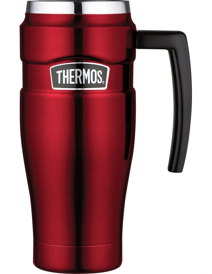 Deals ❤️ Thermos Stainless King Vacuum Insulated 470ml Travel Mug Red 🔥 3 Deals ❤️ Thermos Stainless King Vacuum Insulated 470ml Travel Mug Red 🔥