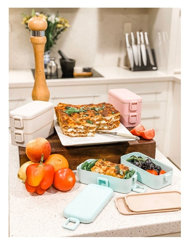 Best Pirce π₯ Boutique Baby Designs Twin Bento Lunch Box Large 2 Tiered 3 Tiered Pink π 4 Best Pirce π₯ Boutique Baby Designs Twin Bento Lunch Box Large 2 Tiered 3 Tiered Pink π - Image 2