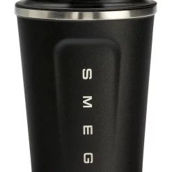 Brand new ❤️ Smeg Travel Mug 350ml Black KCUP350 ✨