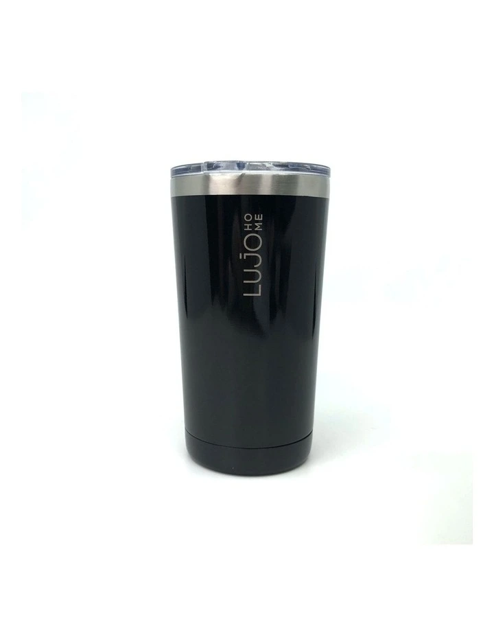 Budget π Lujo Home Reusable Coffee Cup Black π 3 Budget π Lujo Home Reusable Coffee Cup Black π