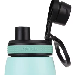 New 😀 Oasis Stainless Steel Double Wall Insulated Sports Bottle W/ Screw Cap Lid 780ml Mint 🤩 -Maxwell & Williams Shop unnamed file 805