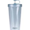 Hot Sale 😀 Oasis Double Wall Smoothie Tumbler With Straw 520ml In Blueberry ⌛ -Maxwell & Williams Shop unnamed file 846