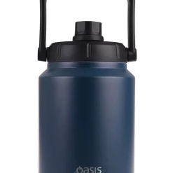 Buy ⌛ Oasis Stainless Steel Double Wall Insulated Jug W/ Carry Handle 2.1L Navy ✔️
