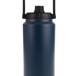 New 😀 Oasis Stainless Steel Double Wall Insulated Jug W/ Carry Handle 3.8L Navy 🌟