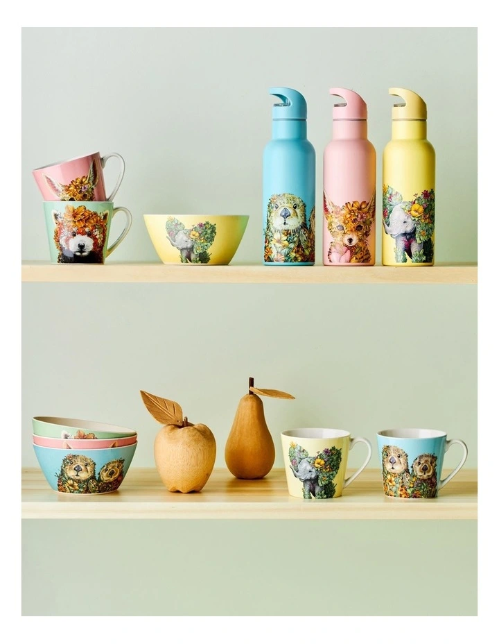 Best Pirce ⌛ Maxwell & Williams Marini Ferlazzo Wild Planet Double Wall Insulated Bottle 500ML Red Panda ❤️ 4 Best Pirce ⌛ Maxwell & Williams Marini Ferlazzo Wild Planet Double Wall Insulated Bottle 500ML Red Panda ❤️ - Image 2