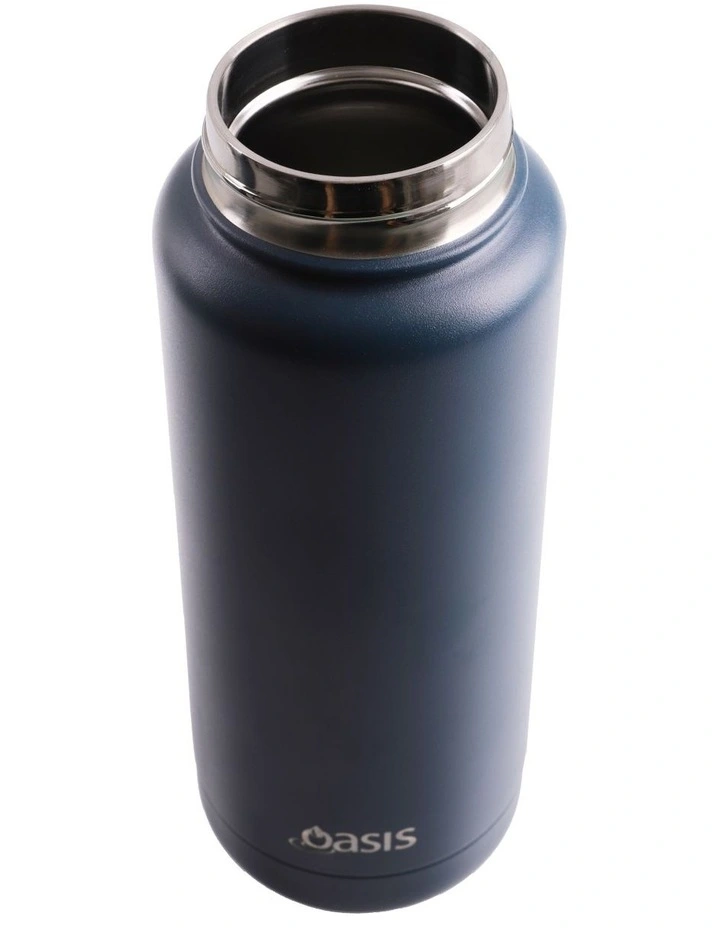 Brand new β Oasis Stainless Steel Double Wall Insulated "Titan" Drink Bottle 1.2L Navy π 4 Brand new β Oasis Stainless Steel Double Wall Insulated "Titan" Drink Bottle 1.2L Navy π - Image 2