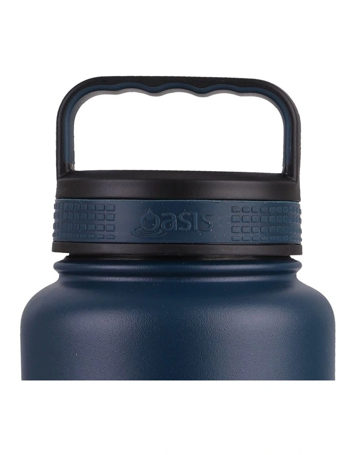 Brand new β Oasis Stainless Steel Double Wall Insulated "Titan" Drink Bottle 1.2L Navy π 5 Brand new β Oasis Stainless Steel Double Wall Insulated "Titan" Drink Bottle 1.2L Navy π - Image 3