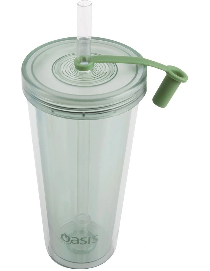 Brand new π₯° Oasis Double Wall Smoothie Tumbler With Straw 520ml In Green Apple π₯° 5 Brand new π₯° Oasis Double Wall Smoothie Tumbler With Straw 520ml In Green Apple π₯° - Image 3