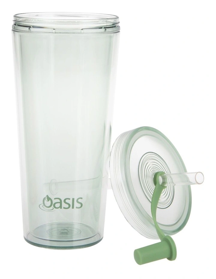 Brand new π₯° Oasis Double Wall Smoothie Tumbler With Straw 520ml In Green Apple π₯° 6 Brand new π₯° Oasis Double Wall Smoothie Tumbler With Straw 520ml In Green Apple π₯° - Image 4