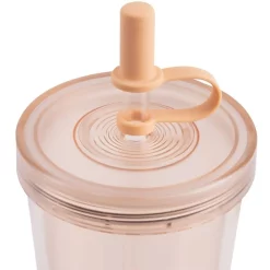 Budget ⌛ Oasis Double Wall Smoothie Tumbler With Straw 520ml In Peach 🤩 -Maxwell & Williams Shop unnamed file 904